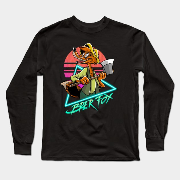 brer fox Long Sleeve T-Shirt by terror machine std
